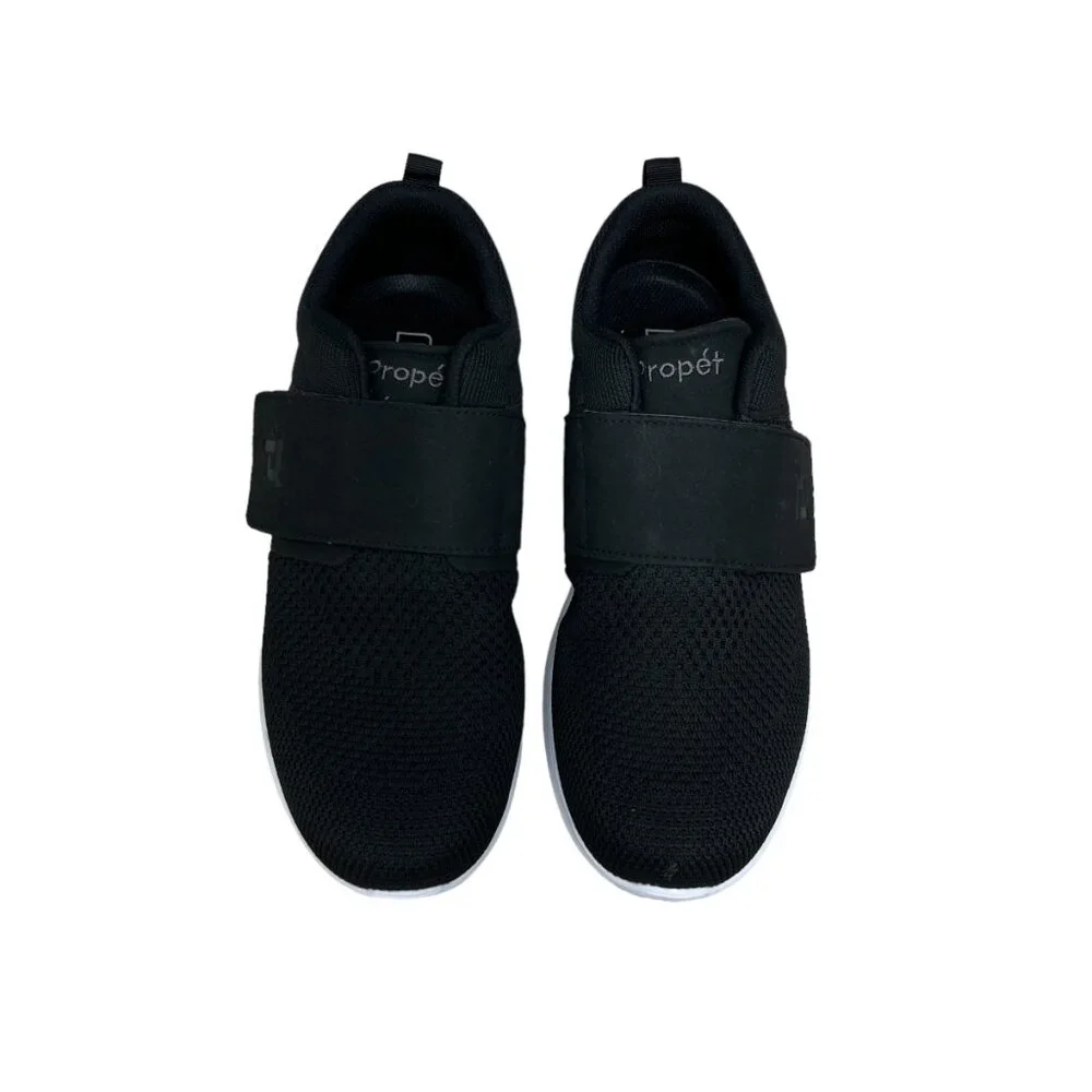 NWOT Propet Viator Knit Strap black men's sneaker size 10 - Picture 2 of 9